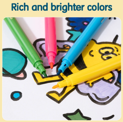 Bút lông màu felt pen Deli - C10003 12 màu/ C10013 18 màu/ C10023 24 màu