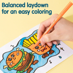 Bút lông màu felt pen Deli - C10003 12 màu/ C10013 18 màu/ C10023 24 màu