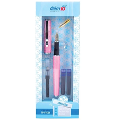 Hàng ngưng bán Bút máy Thiên Long TP-FTC030 kèm 2 ống mực hộp 1 cây