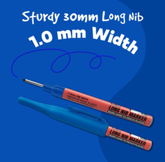 Bút đánh dấu ngòi dài Artline EKPR-LNM 1.0mm Long Nib Permanent Marker (12)