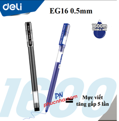 Bút gel mực nhiều Deli G16 0.5mm (12)