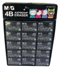 Gôm tẩy đen 4B lớn M&G AXP963HP many cat (30)
