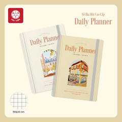 Sổ bìa cứng Hải Tiến Daily Planner 6 9813 A5 150x210 mm 160 trang 100gsm - Kẻ caro (52)