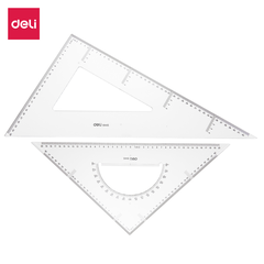 Bộ thước Eke giáo viên Deli 6445