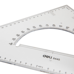 Bộ thước Eke giáo viên Deli 6445