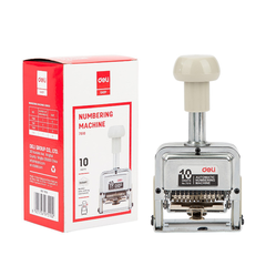 Dấu số nhảy tự động 10 số cao 7mm Deli 7510