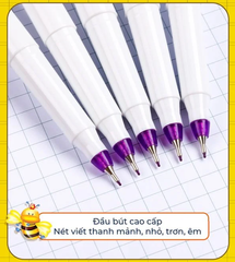 Bút lông kim Thiên Long Điểm 10 TP-FL04/DO Doremon 0.3mm, mực tím (10/600)