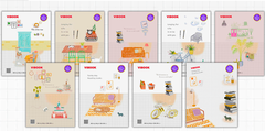 Tập HS Vĩnh Tiến Peaceful 200 trang 80gsm 4 ô ly (5/50)