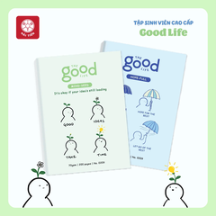 Tập SV Hải Tiến Good Life NO.0216 70gsm, 200tr, giấy vàng ngà, 4 ôly (3/60)