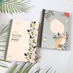 Sổ lò xo Takeyo 8537 bìa nhựa my life A6 dòng kẻ chấm dot grid 200 trang 80gsm
