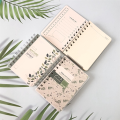 Sổ lò xo Takeyo 8535 bìa nhựa my life A5 dòng kẻ chấm dot grid 200 trang 80gsm