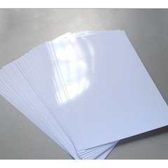 Giấy in ảnh couche mờ/ bóng 300gsm A4 (50 tờ/ xấp) - Giấy in card 2 mặt