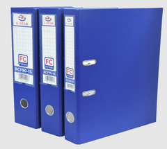Bìa còng A4/F4 Gstar 1 mặt xi, xanh dương (50) - File bìa còng bật