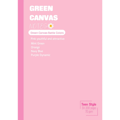 Tập SV Thuận Tiến Teen Green Canvas 200 trang 70gsm 4 ôly sinh viên B5 Tibook (5/70)