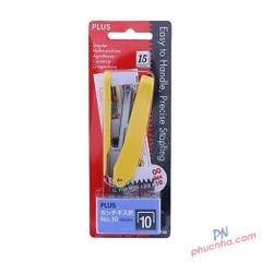 Bấm kim Plus PS-10E kèm 2 hộp kim no.10 (10)