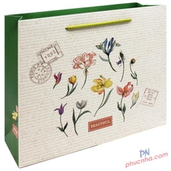 Túi giấy MI ngang size XL Linh Lan TNMI-XL 27 x 32 x 11