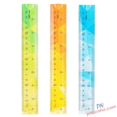 Thước kẻ dẻo dày 20cm Deli H650