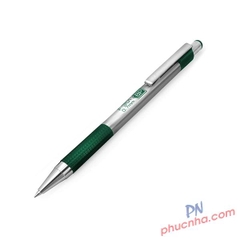 Bút bi bấm kim loại Zebra F-301 0.7mm (12)