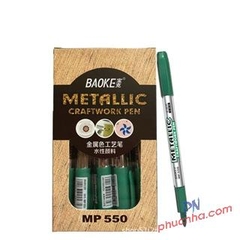 Bút lông màu nhũ marker metalic Acrylic BAOKE MP550 1.5mm