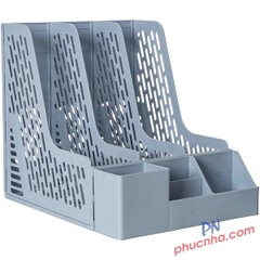 Kệ hồ sơ rắp 3 ngăn có cắm bút Việt Nhật 5680 A4 (16)
