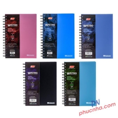 Sổ lò xo Grand 8567 A6 bìa nhựa 240 trang 70gsm (6q/ lốc trộn màu)