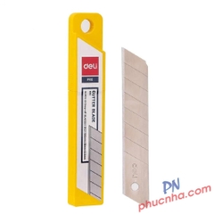 Lưỡi dao rọc giấy lớn 18mm Deli 2011 (20/160)