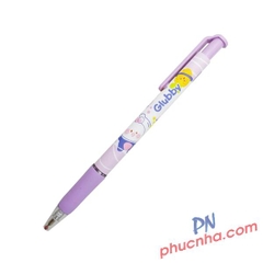 Bút bi Thiên Long GELB-046 Butter gel 0.5mm, mực xanh (20)