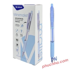 Bút bi gel Thiên Long GELB-023 Minimalist Butter Gel 0.5mm, mực xanh (20)