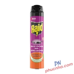 Bình xịt côn trùng Raid 600ml (12)