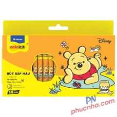 Sáp màu Thiên Long Colokit CR-C013/PO 18 màu
