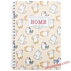 Sổ lò xo Hải Tiến Home 6362 A4 300 trang 70gsm