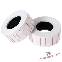 Tem giá, cuộn bấm giá, giấy dán giá