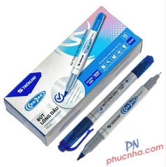 Bút lông dầu Thiên Long PM-04 CD 2 đầu (10/720)