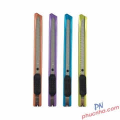 Dao rọc giấy nhỏ 9mm cán sắt Deli 2066 (24)