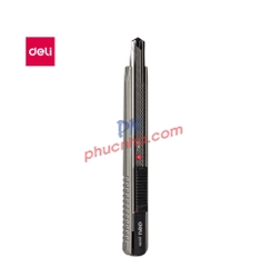 Dao rọc giấy cán sắt nhỏ 9mm Deli 2036 (12)