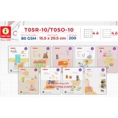 Tập HS Vĩnh Tiến Peaceful 200 trang 80gsm 4 ô ly (5/50)