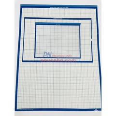 Bảng học nhóm 40x60cm A2 có nẹp ngang dây treo, bảng phụ