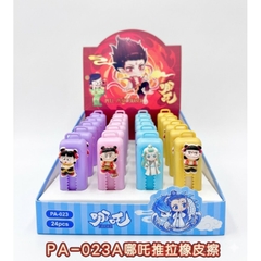 Gôm đẩy dạng dao rọc giấy gắn charm (24)