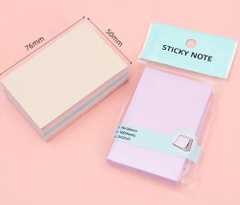 Giấy note Bitoon TZS-2101 3x2inch, màu pastel, 100 tờ (30)