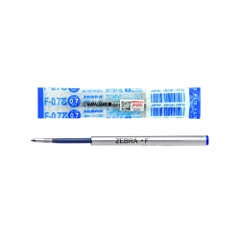 Ruột bút bi Zebra F100 0.7mm, mực xanh (12)