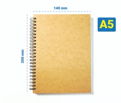 Sổ vẽ lò xo Sketchbook Uni 130gsm, 100 trang - A4| A5| A6