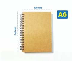 Sổ vẽ lò xo Sketchbook Uni 130gsm, 100 trang - A4| A5| A6