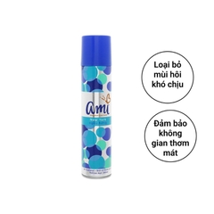 Bình xịt thơm phòng Ami 280ml (24) - Xịt phòng Ami Hương lily/ Hoa Hồng/ Lavender/ Trái cây/ Ylang/ Chanh