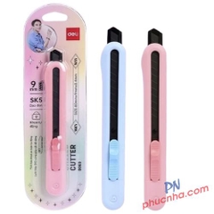 Dao rọc giấy nhỏ 9mm bản ST Deli D063 (24)