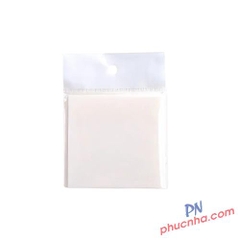 Giấy notes nhựa trong suốt màu 75x75mm