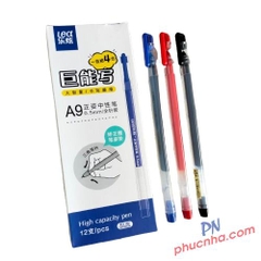 Bút Gel Lex A9 0.5 XANH, ĐỎ, ĐEN (12)