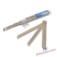 Lưỡi dao rọc giấy nhỏ 9mmTL Flexoffice FO-BL01 (50)