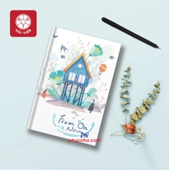 Sổ bìa cứng Hải Tiến Journal 6 7536 200tr 70gsm A5 kẻ ngang