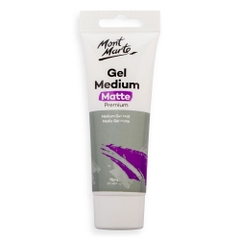 Dung môi pha màu acrylic Mont Marte MAMD005 75ml - Gel Medium Matte giúp tăng độ mờ (tỉ lệ 1:4)
