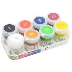 Màu nước Deli C22 Emotion 15ml khay nhựa 6 màu/ 8 màu/ 12 màu